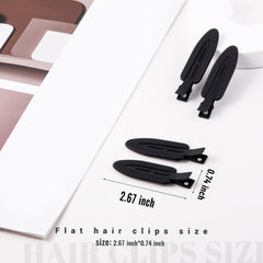 Cptots close-up of clip surface and rounded edge for crease-free hold