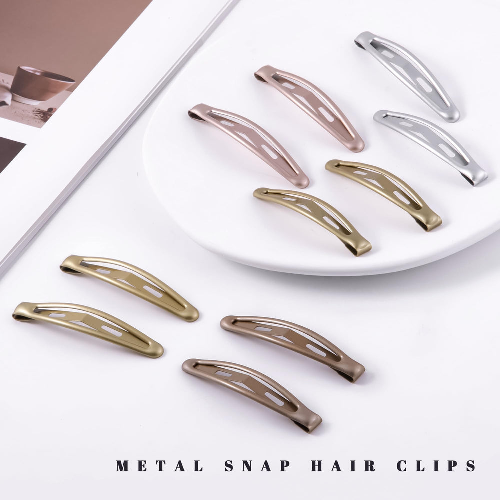 Cptots clips holding hair in place on model, secure non-slip benefit