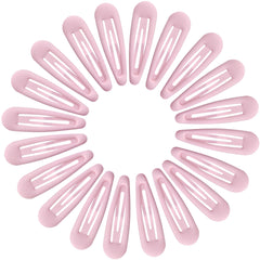 Cptots front pack showing 20 matte light pink clips and storage benefit
