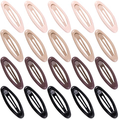 Cptots front view of 20pcs pack showing four neutral colors and compact design for convenience