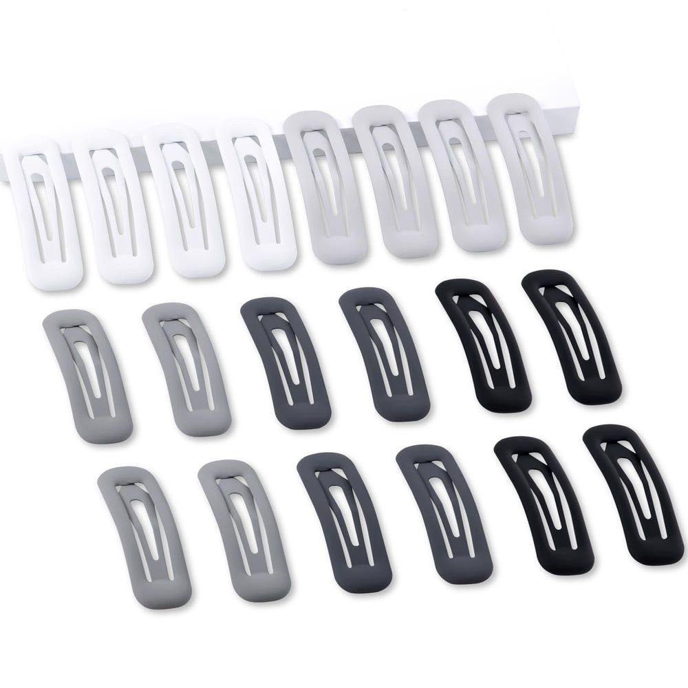 Cptots front packaging showing 20 matte barrettes and organized set - convenient supply