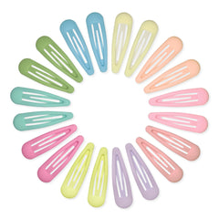 Cptots front packaging showing 20 matte pastel snap clips, organized and ready
