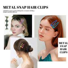 Cptots clip holding bangs in place demonstrating gentle, no-slip hold