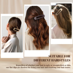 Cptots lifestyle image of woman using clip for quick, comfortable updo