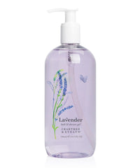 Crabtree & Evelyn front bottle showing label and lavender fragrance benefits