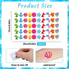 CRASHOT sheet layout displaying colorful stickers for easy selection and variety