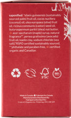 Crate 61 Organics hand-poured bar showing artisanal small-batch quality