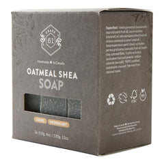 Crate 61 Organics ingredient layers with oils and oatmeal showing purity benefit