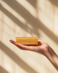 Crate 61 Organics wrapped in recycled kraft packaging emphasizing sustainable choice
