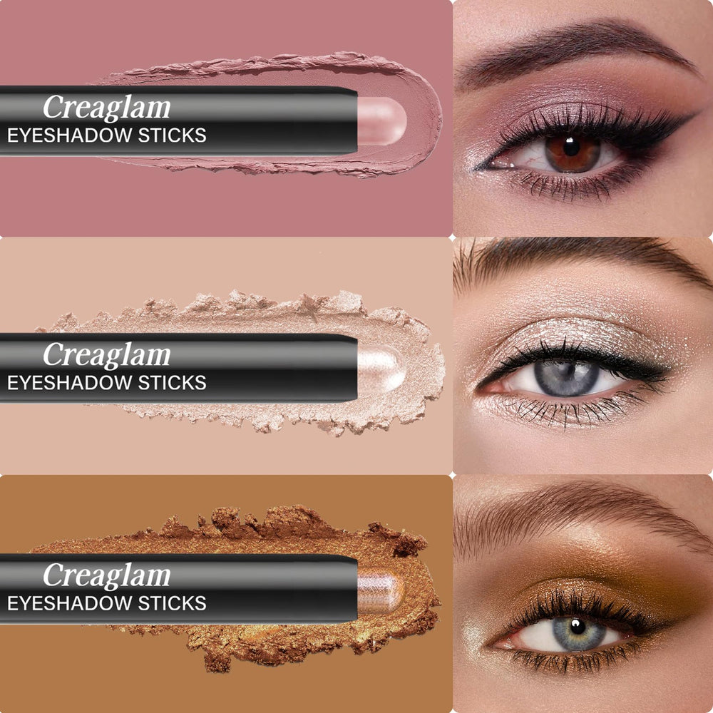 Creaglam close-up of creamy stick tip demonstrating smooth texture and easy glide