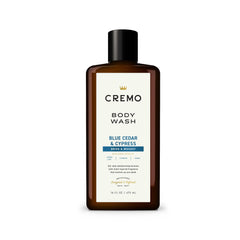 Cremo front packaging shows bottle and label, indicating premium scent