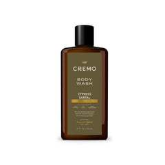 Cremo front bottle image showing label and elegant scent branding for confident grooming
