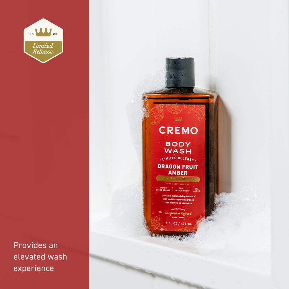 Creamy foam texture from Cremo wash illustrating moisturizing rich-lather benefit