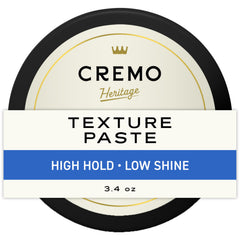 Cremo front packaging showing jar and branding, clear product benefits
