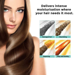 CRISTALBOX natural ingredients display with shea and argan oils benefit