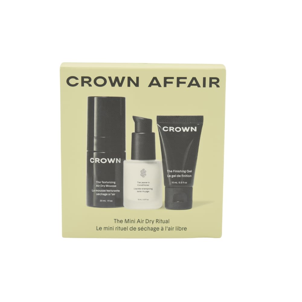 CROWN AFFAIR close-up texture of mousse and gel illustrating lightweight consistency