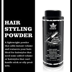 Crownnaturally open container revealing powder texture for easy application