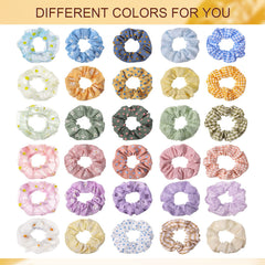Crowye scrunchie securing ponytail demonstrating secure-hold benefit