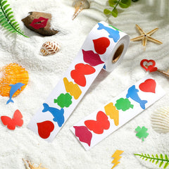 Crtiin lifestyle beach setup with stickers in travel kit for convenient outdoor use