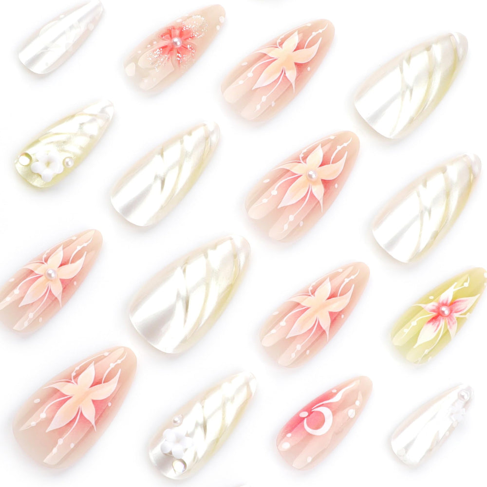 CTTHNBD close-up of raised 3D flower detail adding elegant texture