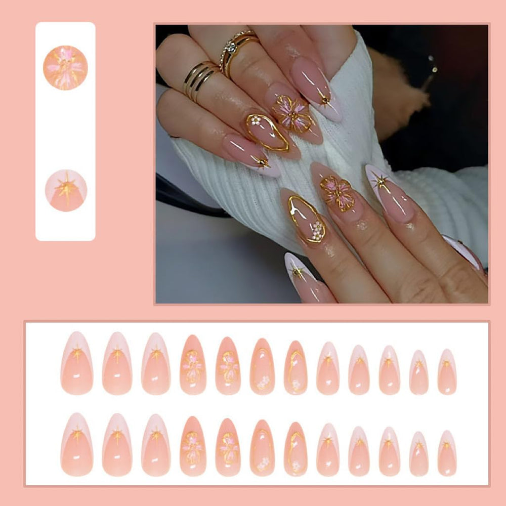 CTTHNBD close-up of 3D flower detail and gold stripe highlighting design benefits