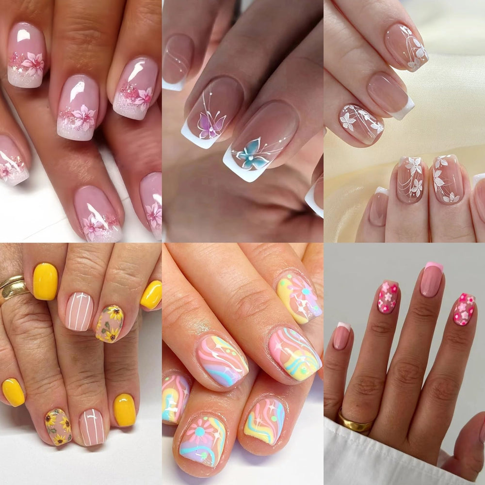 CTTHNBD front packaging showing six styles and 144 pieces, ideal for quick manicures