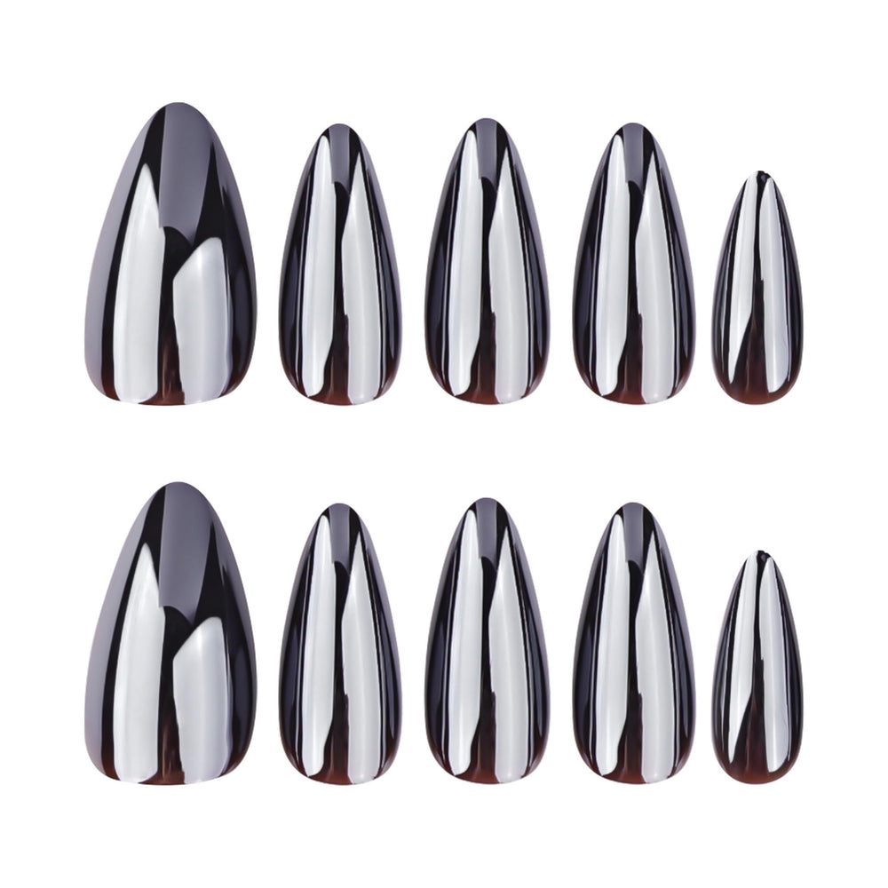 CTTHNBD in-use image of applying press-on nails for quick manicure