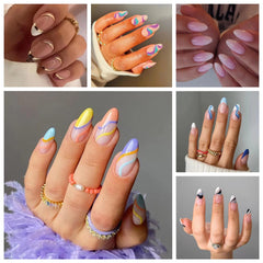 CTTHNBD nails on hand for size comparison showing fit and realistic scale