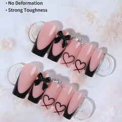 CTTHNBD side profile of medium coffin nail demonstrating shape and fit