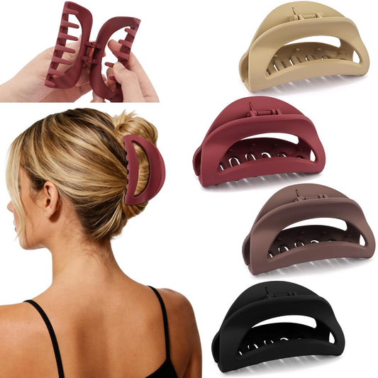 CUBACO front view showing four matte silicone clips, matching outfits benefit