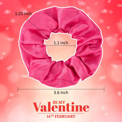 CUBACO scrunchie worn in a ponytail showing finished look and gentle styling benefit