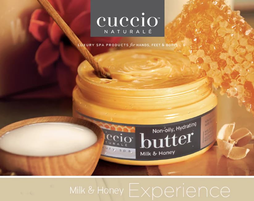 Cuccio applied to hands demonstrating quick absorption and softness