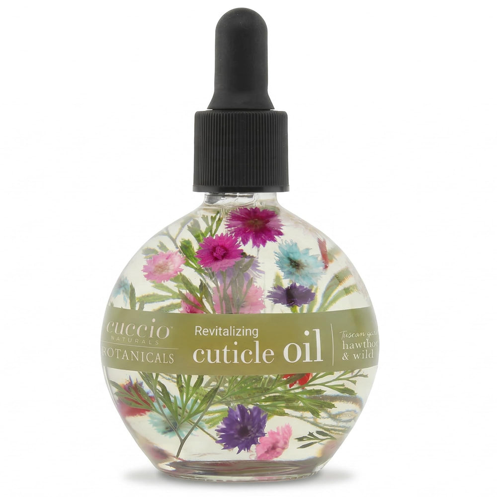 Cuccio Tuscan Garden front bottle showing elegant packaging and quick hydration