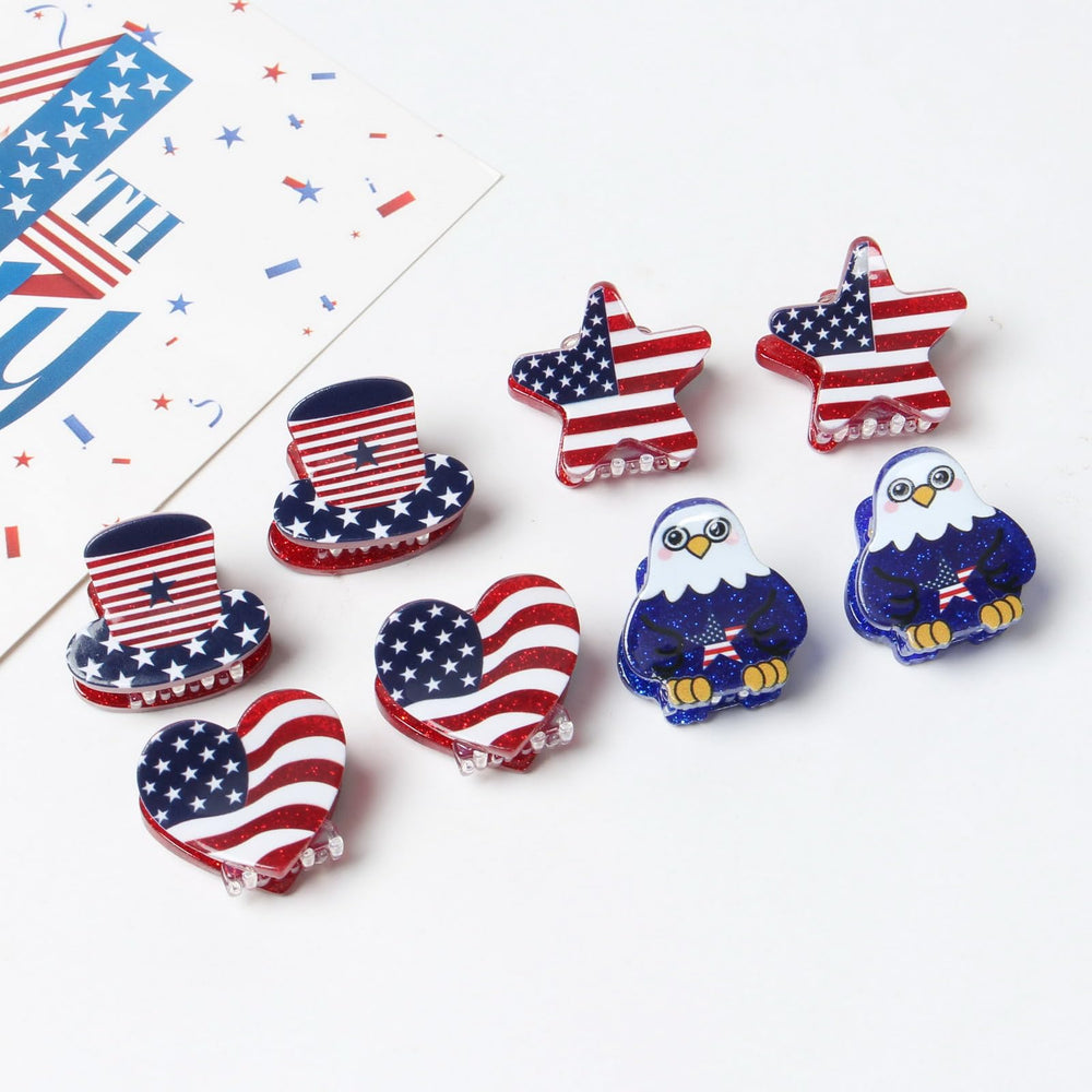 Cuizhiyu bald eagle motif close-up showing bold patriotic decoration