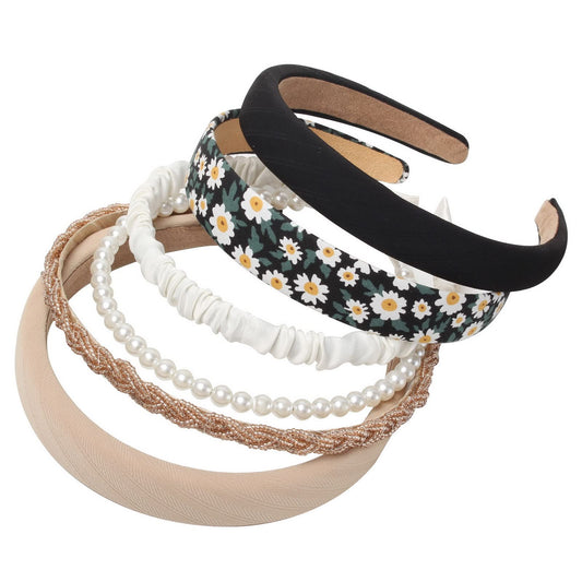 Cuizhiyu front packaging showing all six headband designs and variety benefit