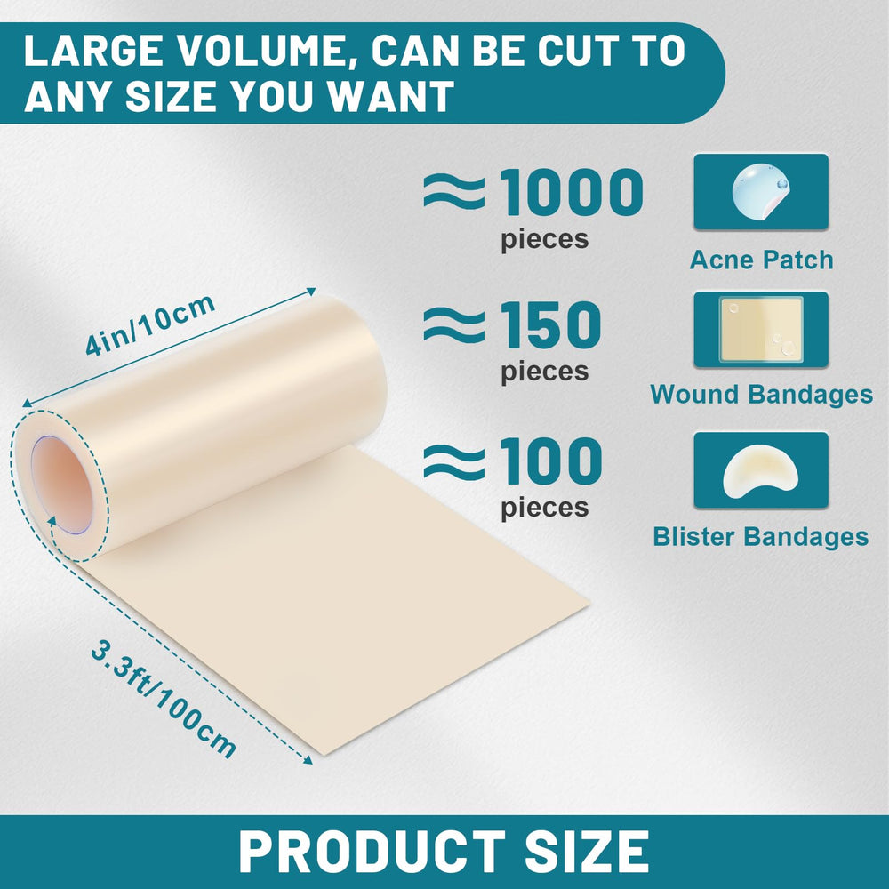 CUKWUYBY unrolled hydrocolloid texture highlighting flexibility and comfort