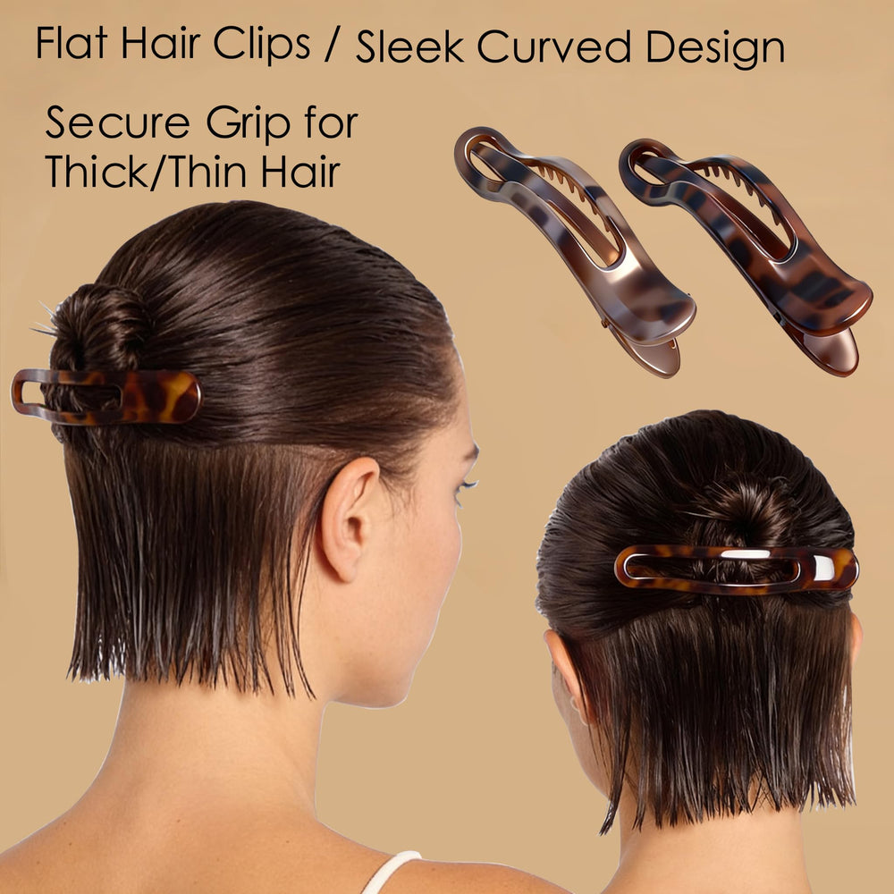 CUNLU clip securing a messy bun demonstrating strong hold without pulling