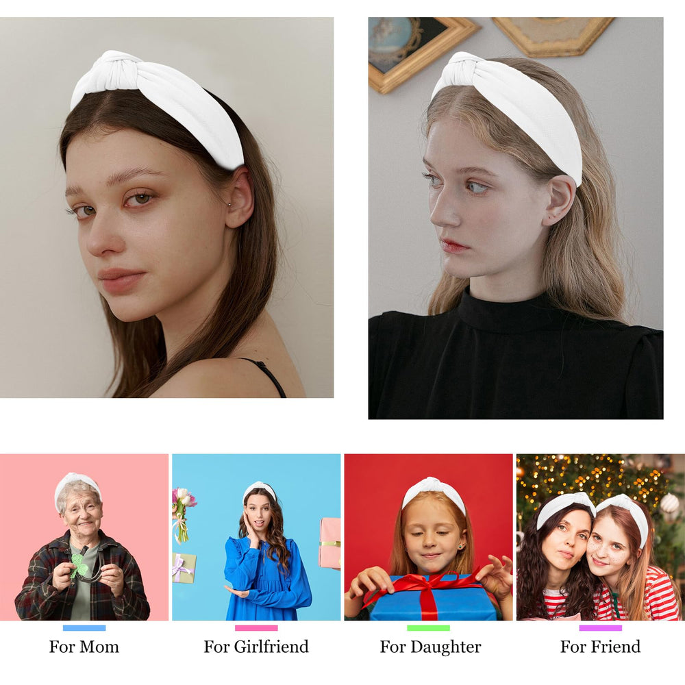 CURASA headband next to ruler showing size and universal-fit convenience benefit