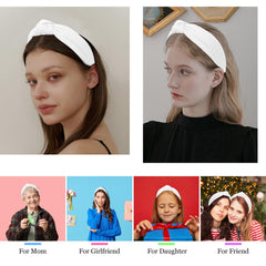 CURASA headband next to ruler showing size and universal-fit convenience benefit