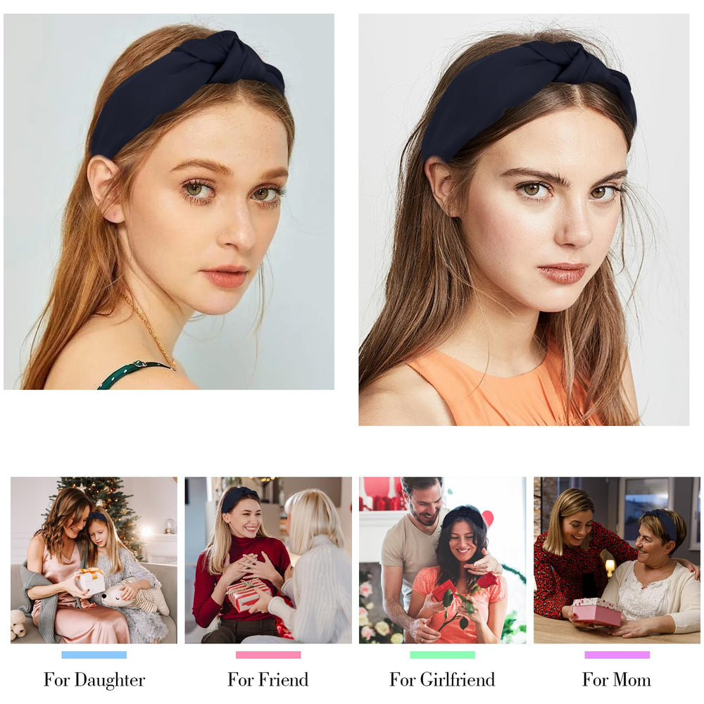 CURASA headband worn during workout keeping hair away from face