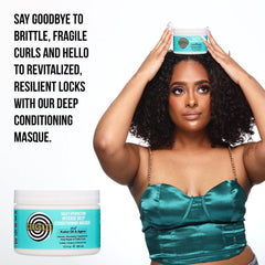Curldaze kukui oil and agave ingredients highlighting nourishment