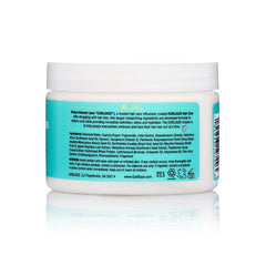 Curldaze masque on bathroom shelf suggesting salon results at home