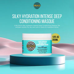 Curldaze creamy masque texture closeup for rich hydration