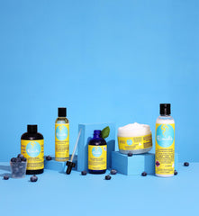 Curls applied while detangling curls demonstrating smoother comb-through and reduced breakage
