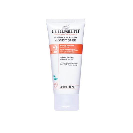 CURLSMITH front packaging showing 3 oz conditioner and benefits
