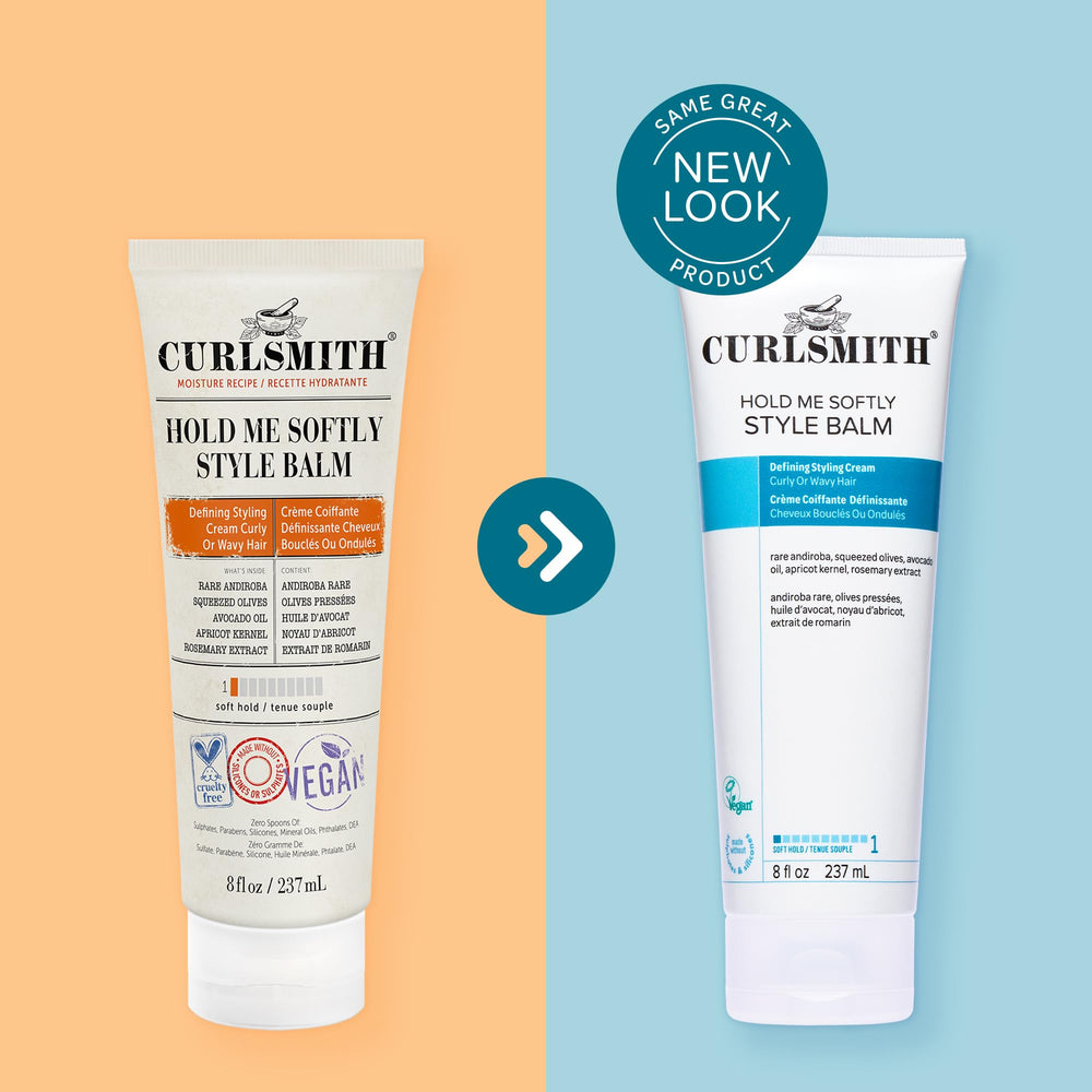 CURLSMITH air-dried curls demonstrating natural, touchable finish