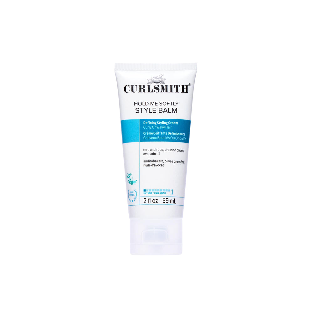 CURLSMITH product front packaging showing soft-hold benefits