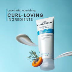 CURLSMITH before-and-after hair shot showing softer defined curls
