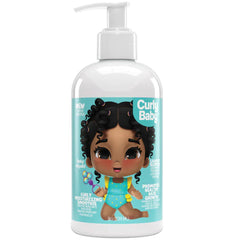 CurlyBaby front packaging showing jar and branding for quick recognition and trust