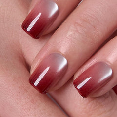 CurvLife close-up of glossy soft-gel finish highlighting durability